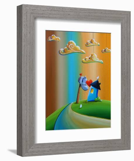 The Love Letter-Cindy Thornton-Framed Art Print