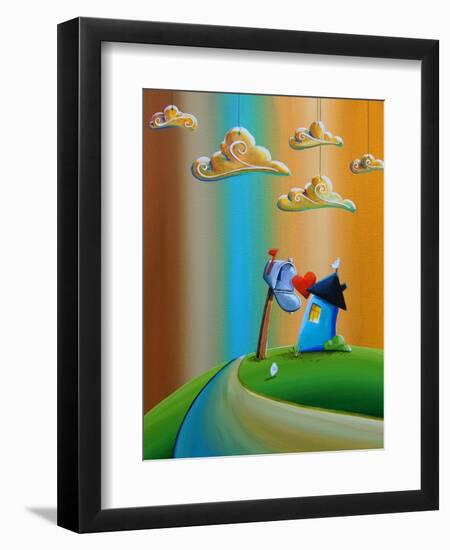 The Love Letter-Cindy Thornton-Framed Art Print