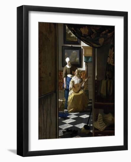 The Love Letter-Johannes Vermeer-Framed Giclee Print