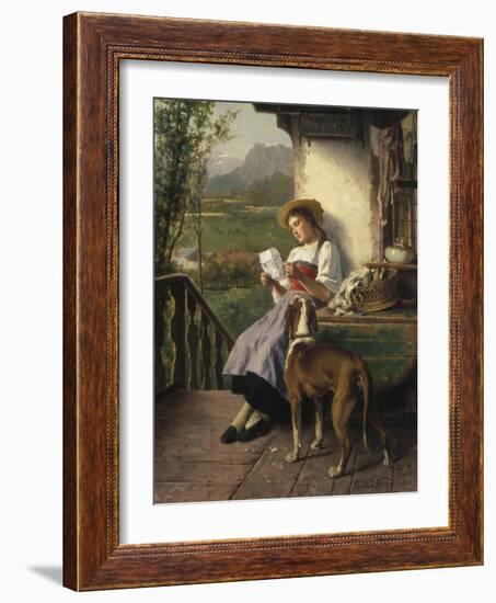 The Love Letter-Theodore Gerard-Framed Giclee Print