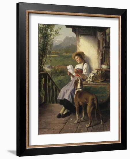 The Love Letter-Theodore Gerard-Framed Giclee Print