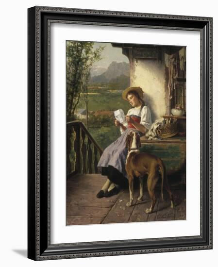 The Love Letter-Theodore Gerard-Framed Giclee Print