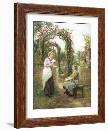 The Love Letter-Henry John Yeend King-Framed Giclee Print