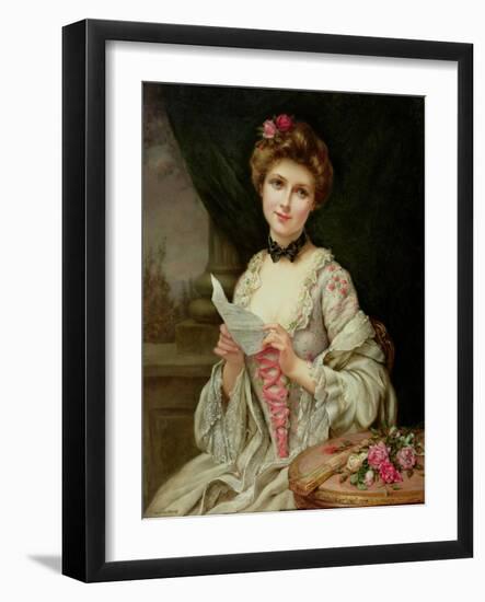 The Love Letter-Francois Martin-kavel-Framed Giclee Print