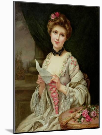 The Love Letter-Francois Martin-kavel-Mounted Giclee Print