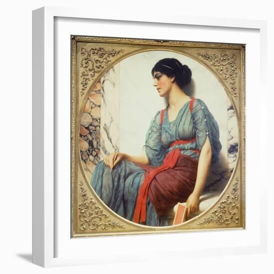 The Love Letter-John William Godward-Framed Giclee Print