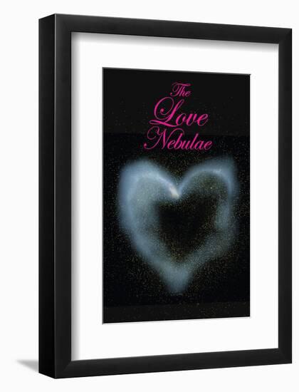 The Love Nebulae-null-Framed Art Print