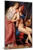 The Love of Helen and Paris-Jacques-Louis David-Mounted Art Print