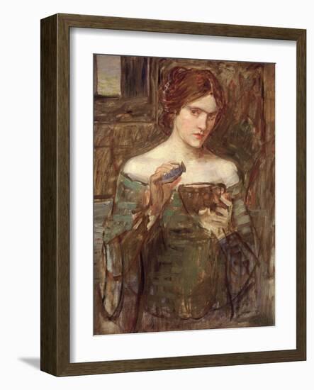 The Love Philtre, c.1913-14-John William Waterhouse-Framed Giclee Print