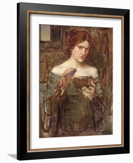 The Love Philtre, c.1913-14-John William Waterhouse-Framed Giclee Print
