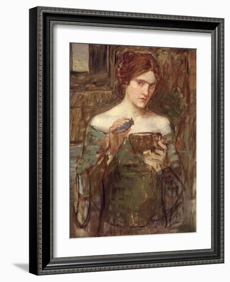 The Love Philtre, c.1913-14-John William Waterhouse-Framed Giclee Print