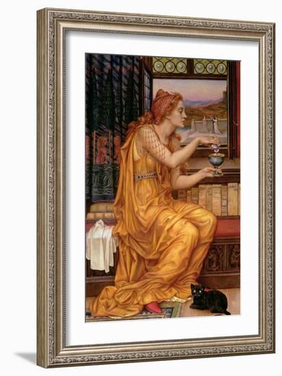 The Love Potion, 1903-Evelyn De Morgan-Framed Giclee Print