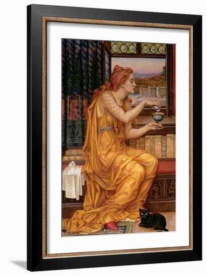 The Love Potion, 1903-Evelyn De Morgan-Framed Giclee Print