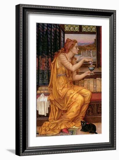 The Love Potion, 1903-Evelyn De Morgan-Framed Giclee Print