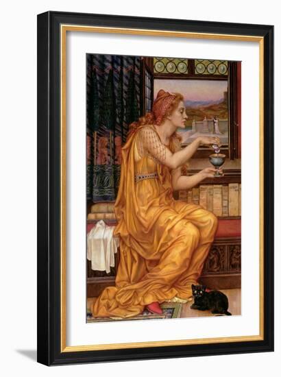 The Love Potion, 1903-Evelyn De Morgan-Framed Giclee Print