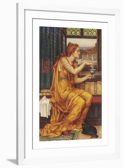 The Love Potion-Evelyn De Morgan-Framed Premium Giclee Print