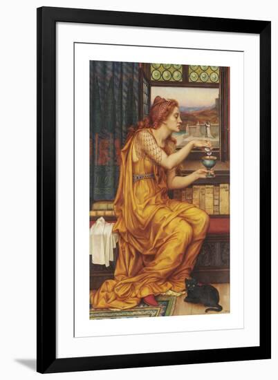 The Love Potion-Evelyn De Morgan-Framed Premium Giclee Print