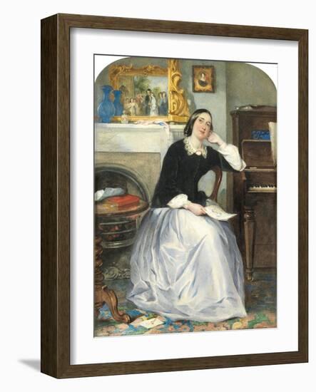 The Love Token-Frederick Walker-Framed Giclee Print