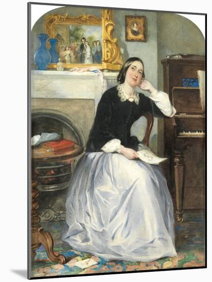 The Love Token-Frederick Walker-Mounted Giclee Print