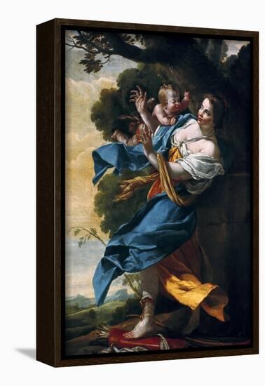 The Love Which Is Avenged, 17th Century-Simon Vouet-Framed Giclee Print