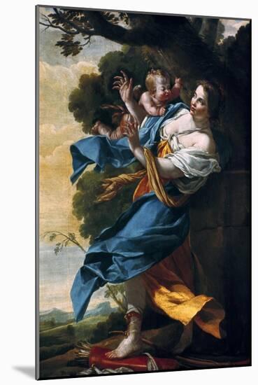The Love Which Is Avenged, 17th Century-Simon Vouet-Mounted Giclee Print