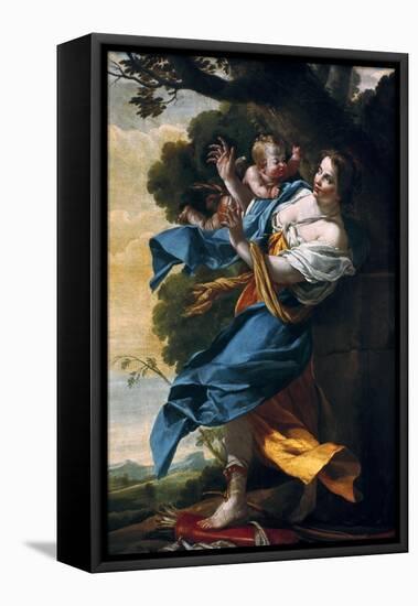 The Love Which Is Avenged, 17th Century-Simon Vouet-Framed Premier Image Canvas