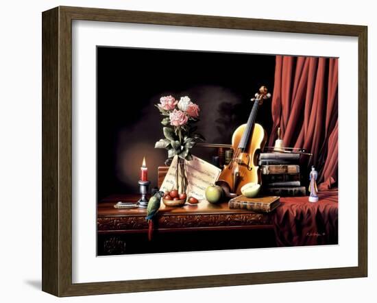 The Love-R.W. Hedge-Framed Giclee Print