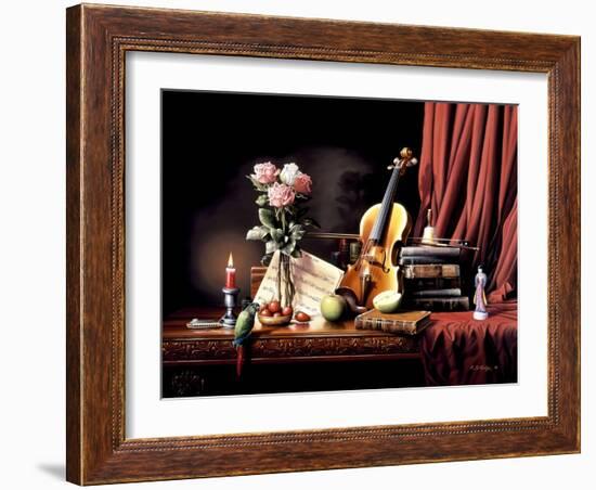 The Love-R.W. Hedge-Framed Giclee Print