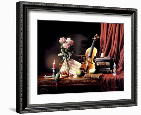 The Love-R.W. Hedge-Framed Giclee Print