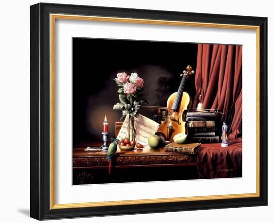 The Love-R.W. Hedge-Framed Giclee Print