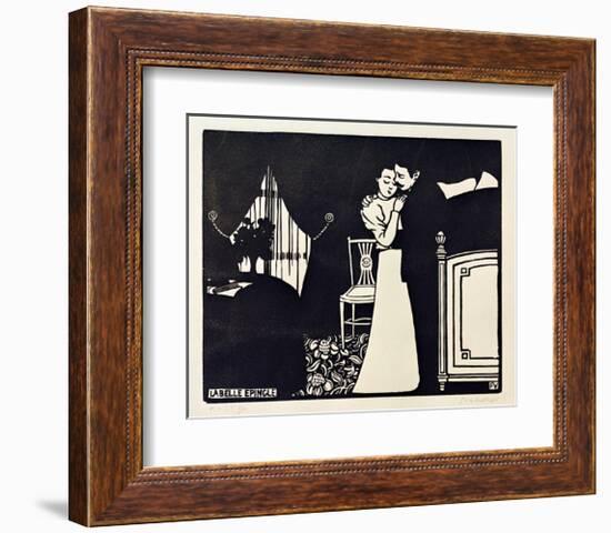 The Lovely Tie Pin-Félix Vallotton-Framed Giclee Print