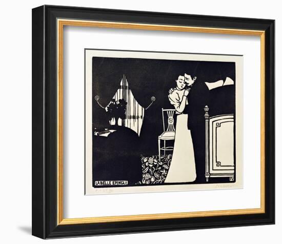 The Lovely Tie Pin-Félix Vallotton-Framed Giclee Print