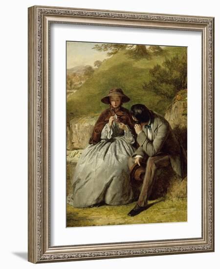 The Lovers, 1855-William Powell Frith-Framed Giclee Print