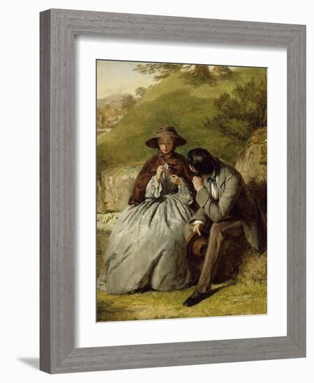 The Lovers, 1855-William Powell Frith-Framed Giclee Print