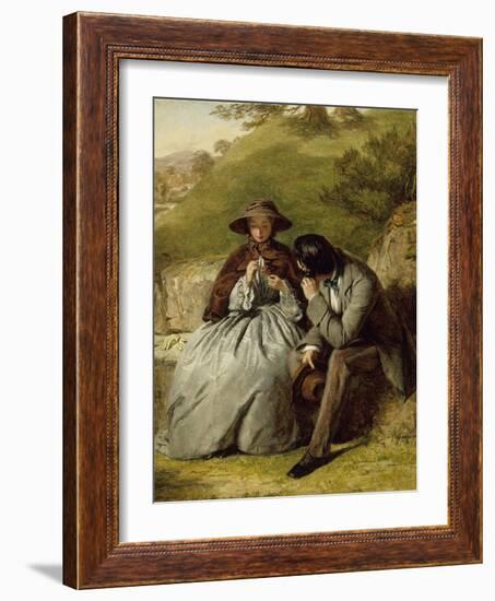 The Lovers, 1855-William Powell Frith-Framed Giclee Print