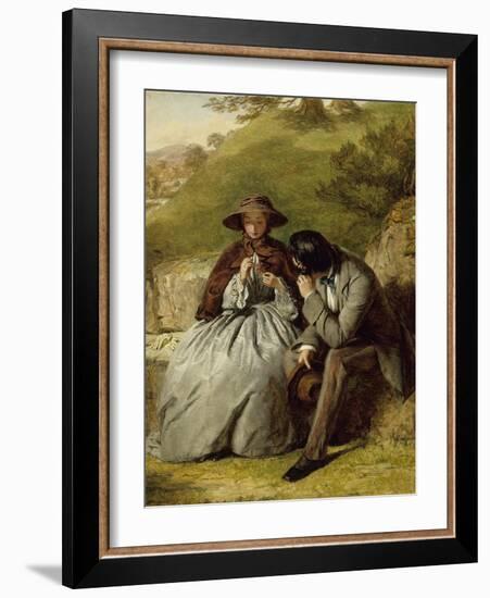 The Lovers, 1855-William Powell Frith-Framed Giclee Print