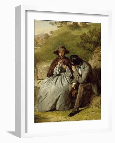 The Lovers, 1855-William Powell Frith-Framed Giclee Print