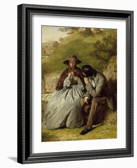 The Lovers, 1855-William Powell Frith-Framed Giclee Print