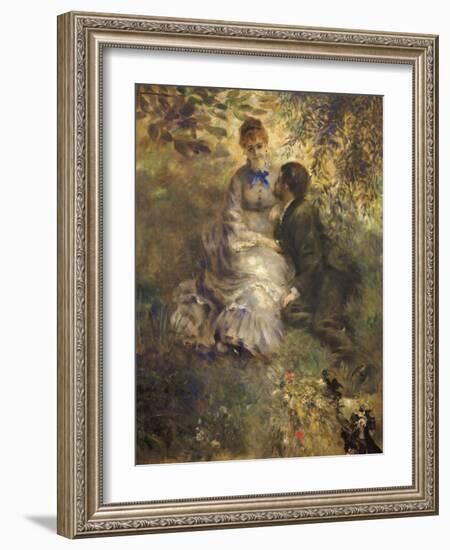 The Lovers, 1875-Pierre-Auguste Renoir-Framed Giclee Print