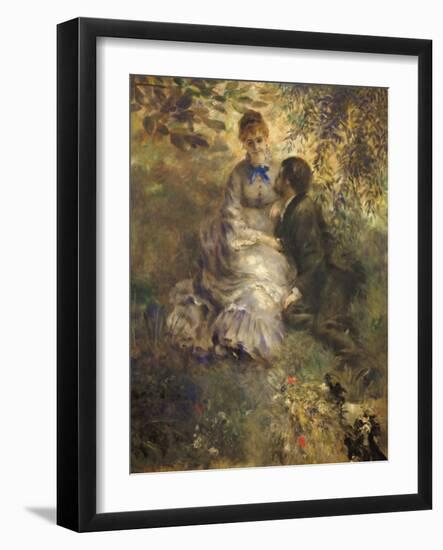 The Lovers, 1875-Pierre-Auguste Renoir-Framed Giclee Print