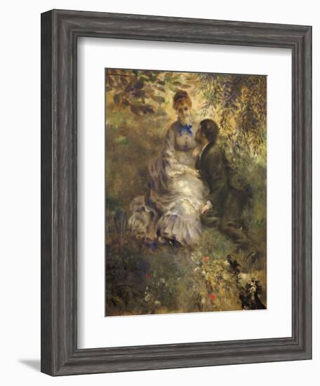 The Lovers, 1875-Pierre-Auguste Renoir-Framed Giclee Print