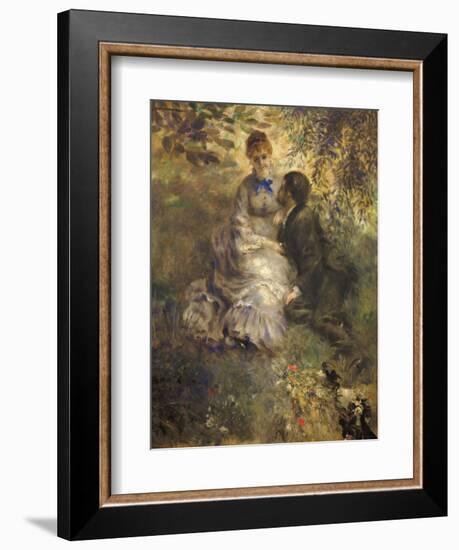 The Lovers, 1875-Pierre-Auguste Renoir-Framed Giclee Print