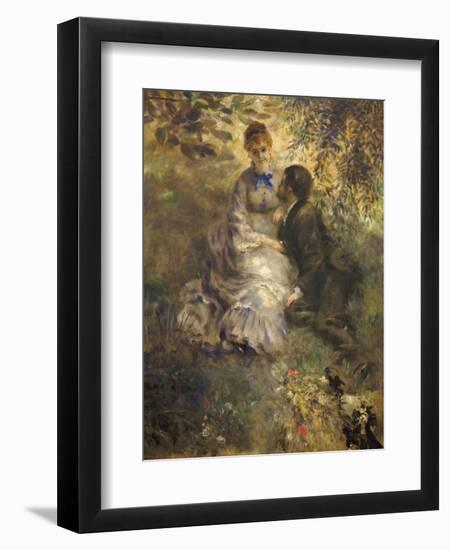 The Lovers, 1875-Pierre-Auguste Renoir-Framed Giclee Print