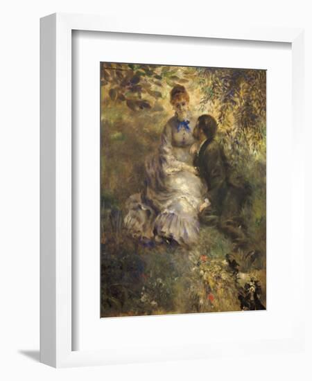 The Lovers, 1875-Pierre-Auguste Renoir-Framed Giclee Print