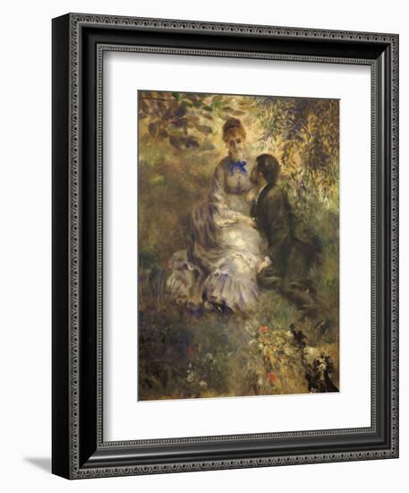 The Lovers, 1875-Pierre-Auguste Renoir-Framed Giclee Print