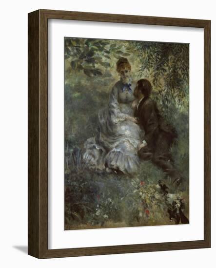 The Lovers, 1875-Pierre-Auguste Renoir-Framed Giclee Print