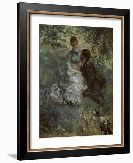 The Lovers, 1875-Pierre-Auguste Renoir-Framed Giclee Print