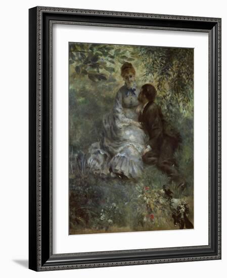 The Lovers, 1875-Pierre-Auguste Renoir-Framed Giclee Print