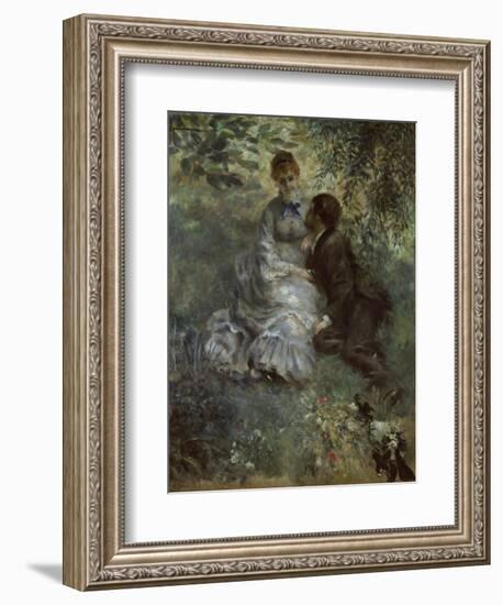 The Lovers, 1875-Pierre-Auguste Renoir-Framed Giclee Print