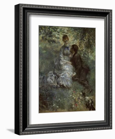 The Lovers, 1875-Pierre-Auguste Renoir-Framed Giclee Print